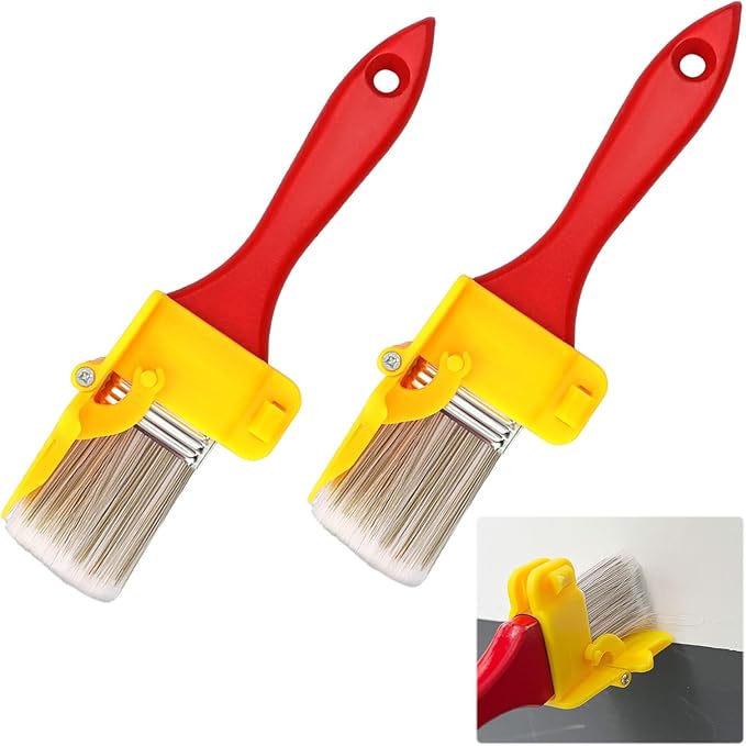 Cutting in Paint Brush,2PCS Paint Edger Tool,Cutting in Tools for