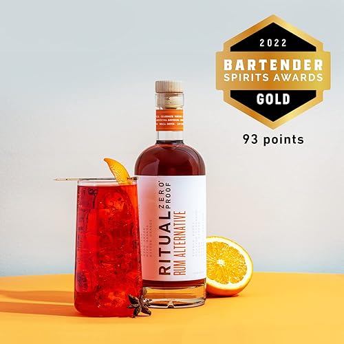 Miniatura 5 de RITUAL Zero Proof Ron & Aperitif Alternativas | Bebidas espirituosas sin alcohol galardonadas | 25.4 onzas líquidas cada uno | Bajo y sin calorías |