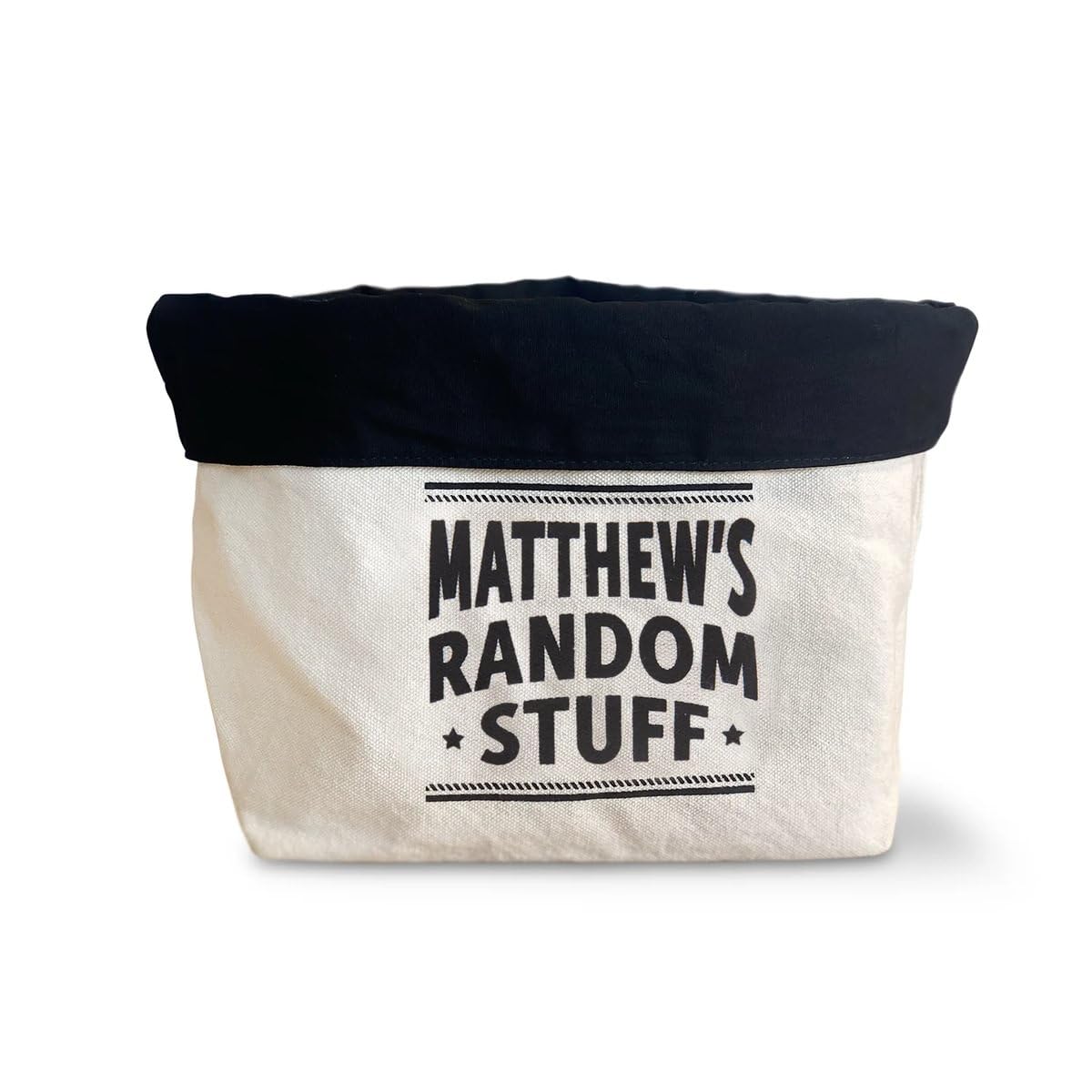 History & Heraldry Personalised Top Bloke storage pouch (Contemporary, Matthew) — image 1