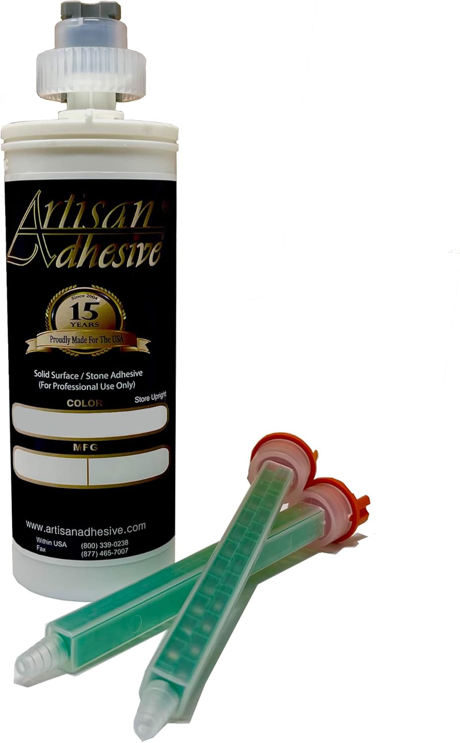 Artisan Adhesive (Color Glacier White) Specially Formulated Seam Adhesive for Solid Surface