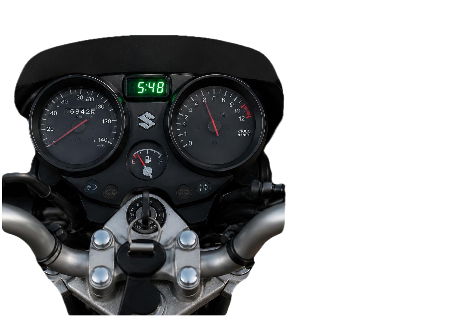 Dolphin Bike Digital LED Clock, Bike Accessories-image-23