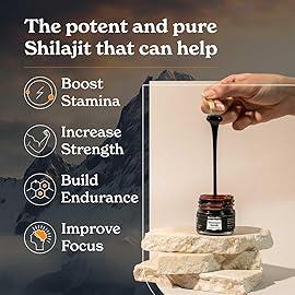 Better Alt Pure Himalayan Shilajit Resin Pack of 1 High Potency Gold Grade 75 Servings for Energy Boost & Immune Support, 85+ Trace Minerals, 75%+ Fulvic Acid, with Lab Test Report,400 mg