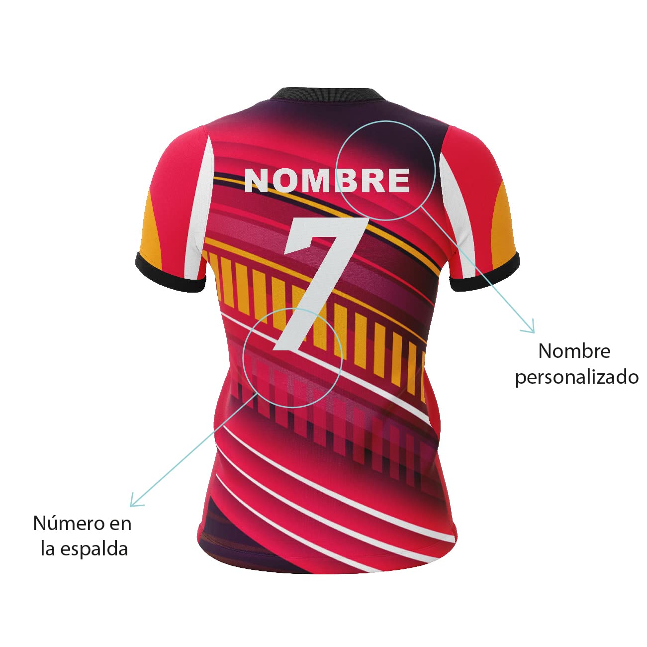 Equipación Deportiva de Voleibol Personalizada. Unisex niños y Adultos. Solo Camiseta. Personaliza con tu Nombre, Escudo y número. Diferentes Modelos y Colores.
