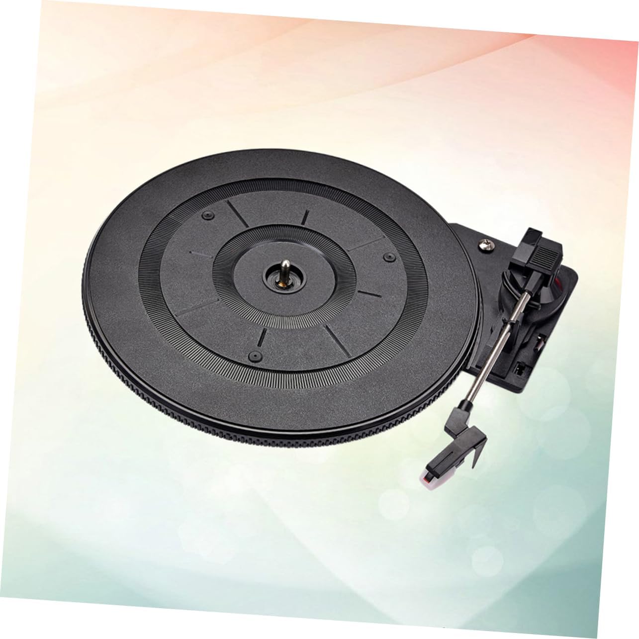 Lurrose Vintage Record Player Turntable High Performance Audio Accessories for Video and Audio Enjoyment for Afternoon Tea Parties