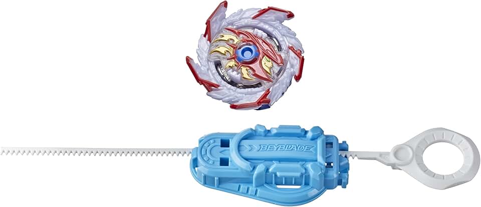 Beyblade Burst Surge Speedstorm Kolossal Helios H6 陀螺入門包 - 平衡型戰鬥遊戲陀螺帶發射器，兒童玩具