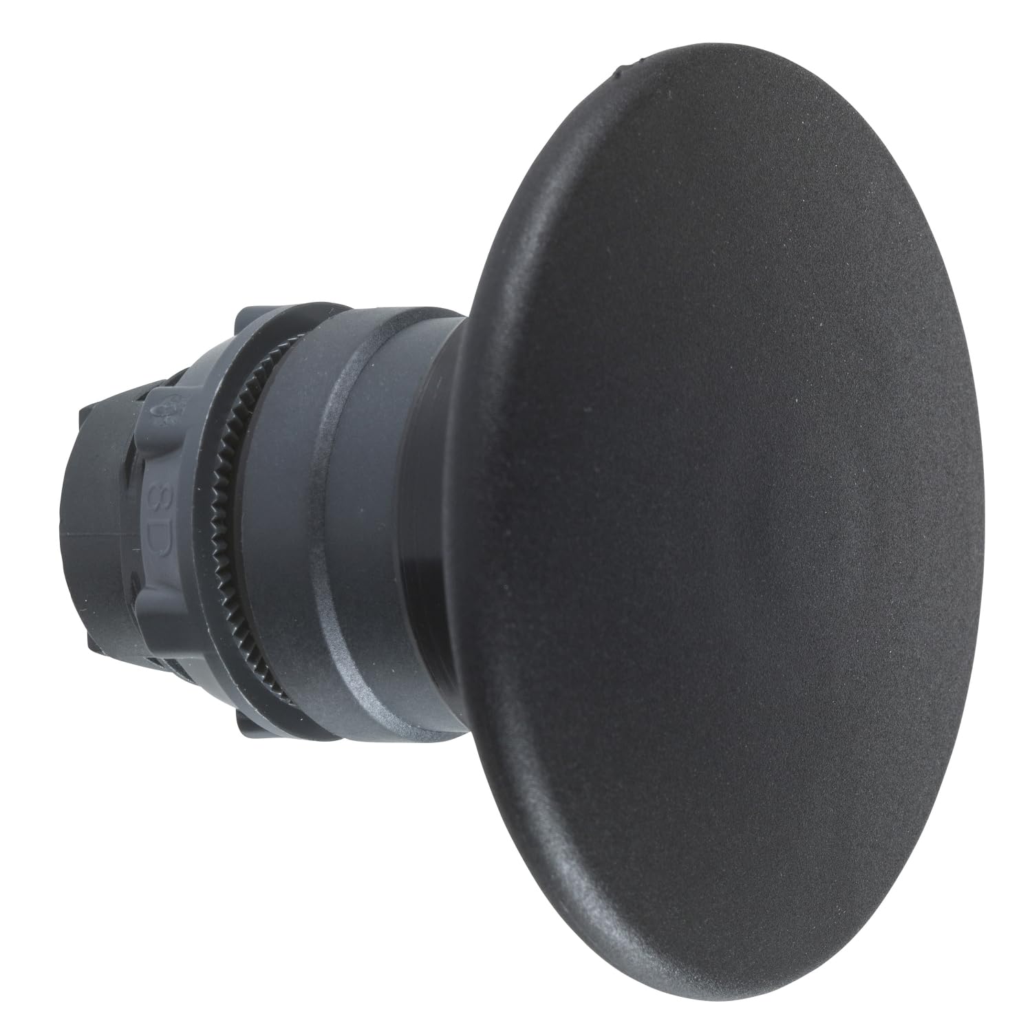 Bouton d arrêt d urgence coup de poing noir 60mm pour commande industrielle