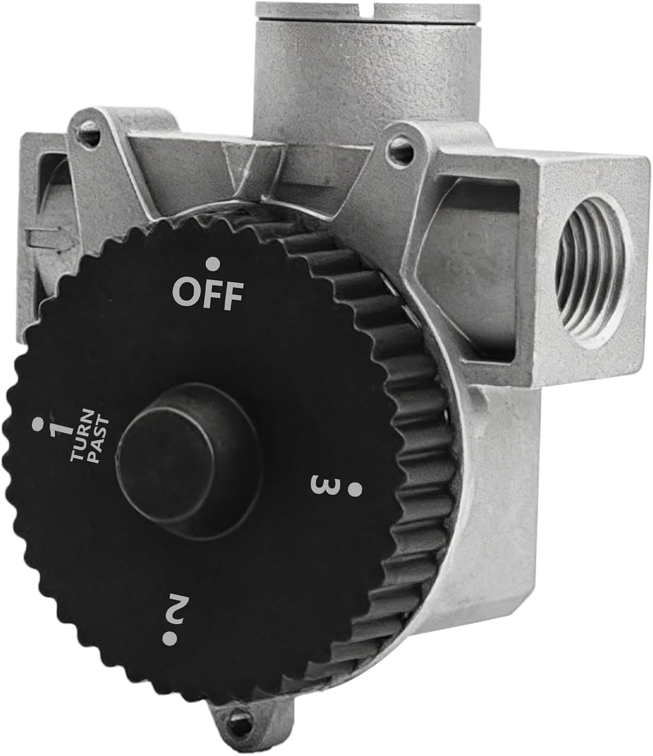3 Hour Gas Shut Off Timer Valve for Propane & Natural Gas, Automatic Gas Timer Switch for BBQ Grill, Stove & Outdoor Cooking, Safety Shut Off Valve for Seniors & Outdoor Use