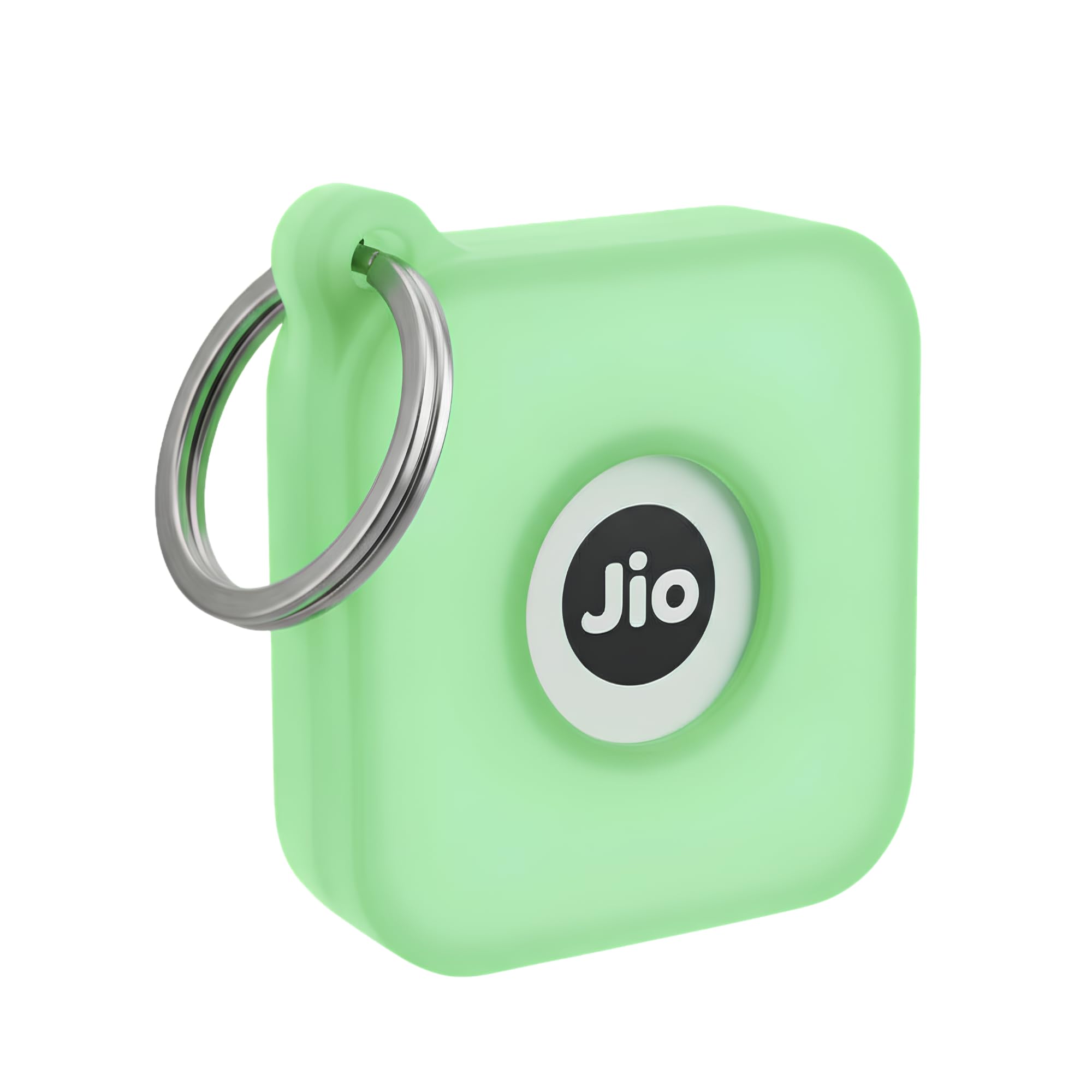 Case for JioTag with Keychain Ring, Protective Holder Cover for Jio Tag Tracker, Anti-Lost & Shockproof Accessory for Keys, Luggage, Pets, and Backpacks (3, Glow in Dark)-image-11