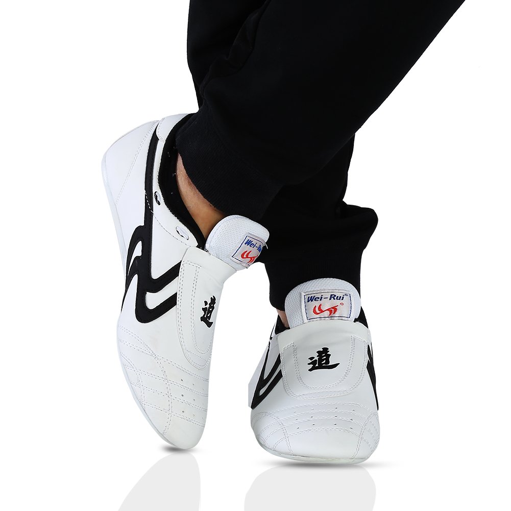 Alomejor Taekwondo Scarpe Taekwondo Boxe Karate Scarpe da Allenamento Taichi Kong Fu Scarpe per Kung Fu Taichi Taekwondo