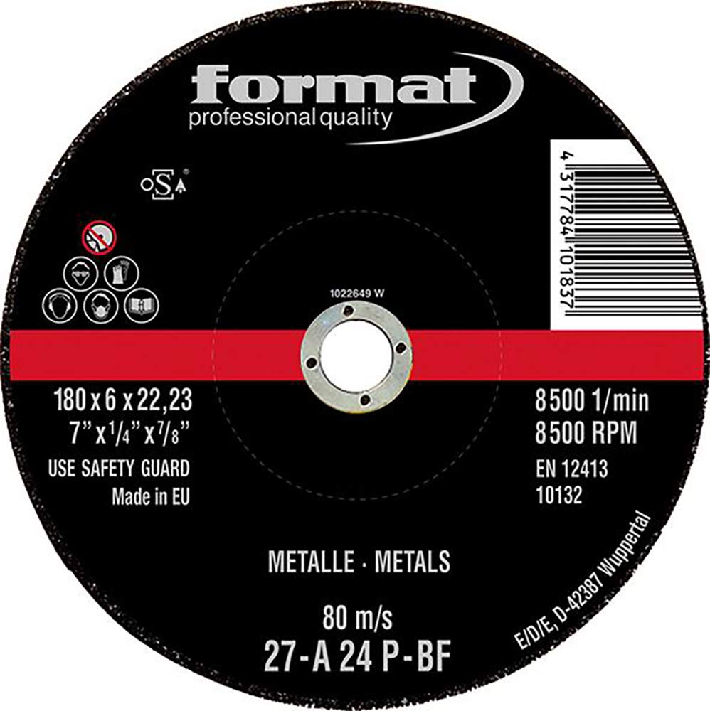 FORMAT - Disco Abras.D.Desbaste 115X6Mm
