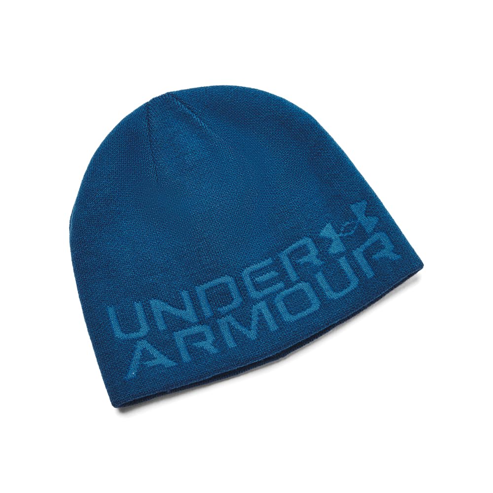 Under Armour Unisex (426) Varsity Blue / / Cosmic Blue Underarmourunisexreversiblebeaniekidsbluejunior