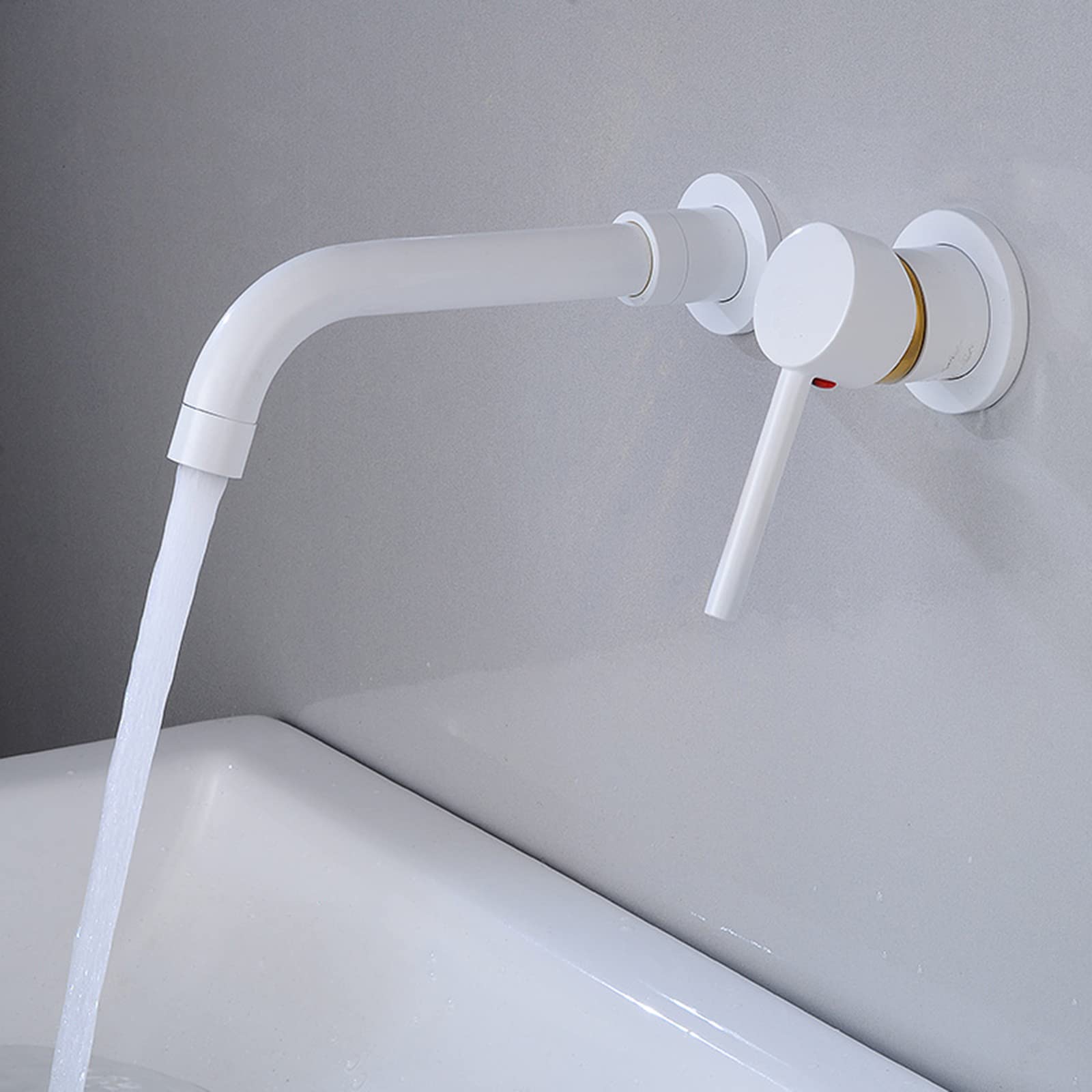 Robinet de baignoire mural LWX 20 cm pour remplacer un mitigeur fuyant ou obsolète