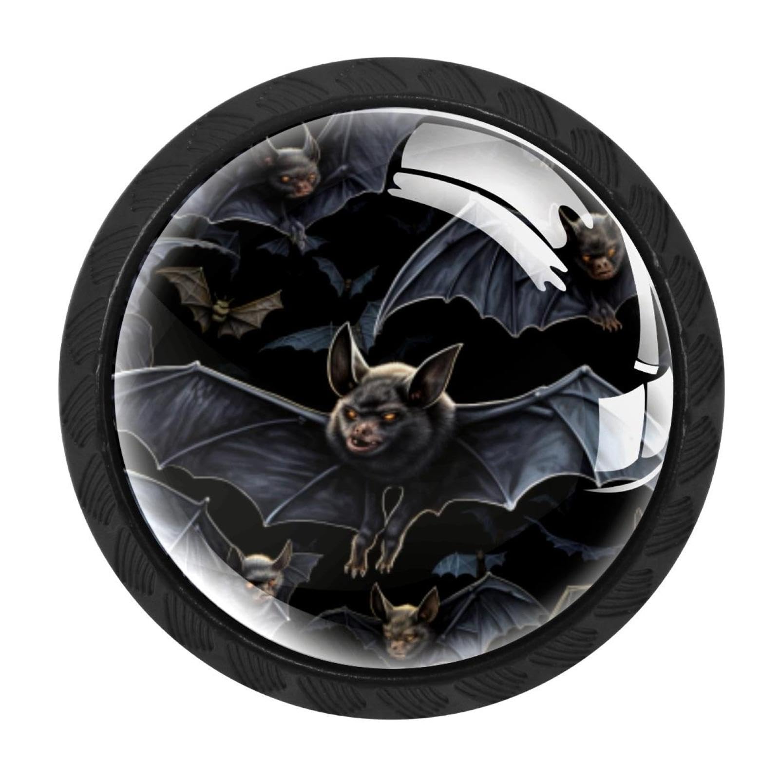 Chenzzzz Multicolored 11 4 Pack Bat Kitchen Cabinet Knobs Drawer Knobs Door Dresser Handles For Personalized Gifts Great For Any Occasion