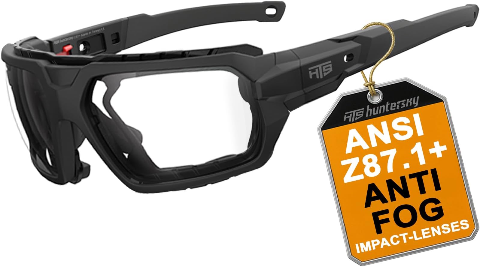 HTS HUNTERSKY Protective Powersports Motorcycle Anti Fog Riding Goggles Eyewear Padded Sunglasses Windproof UTV Spoggles