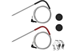 2-Pack Temperature Probe Thermometer for Seamless Barbecue Excellence