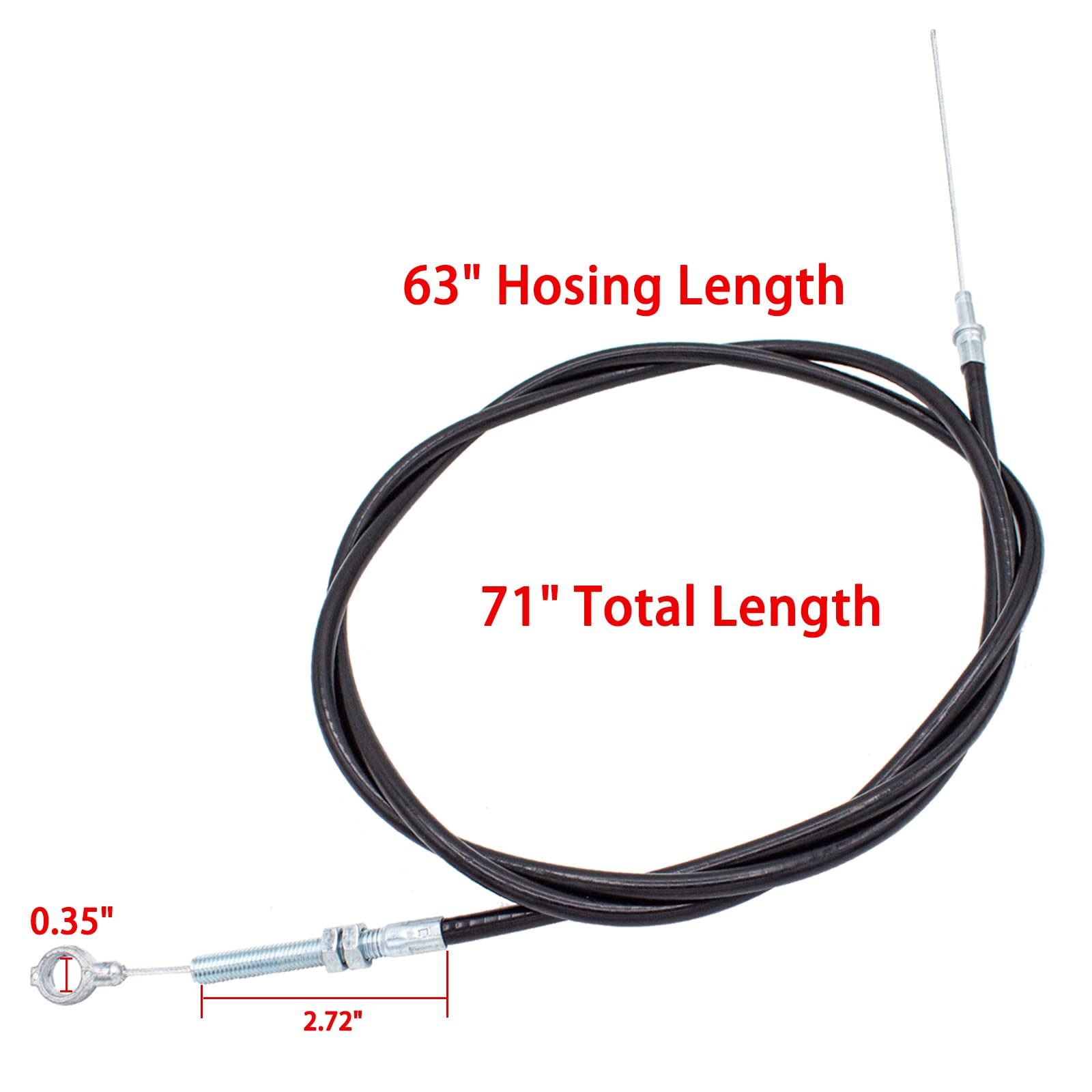 Kartoon　F50&PREDATOR Amazon.com: Throttle Cable for Go Kart, 71 Inch Throttle