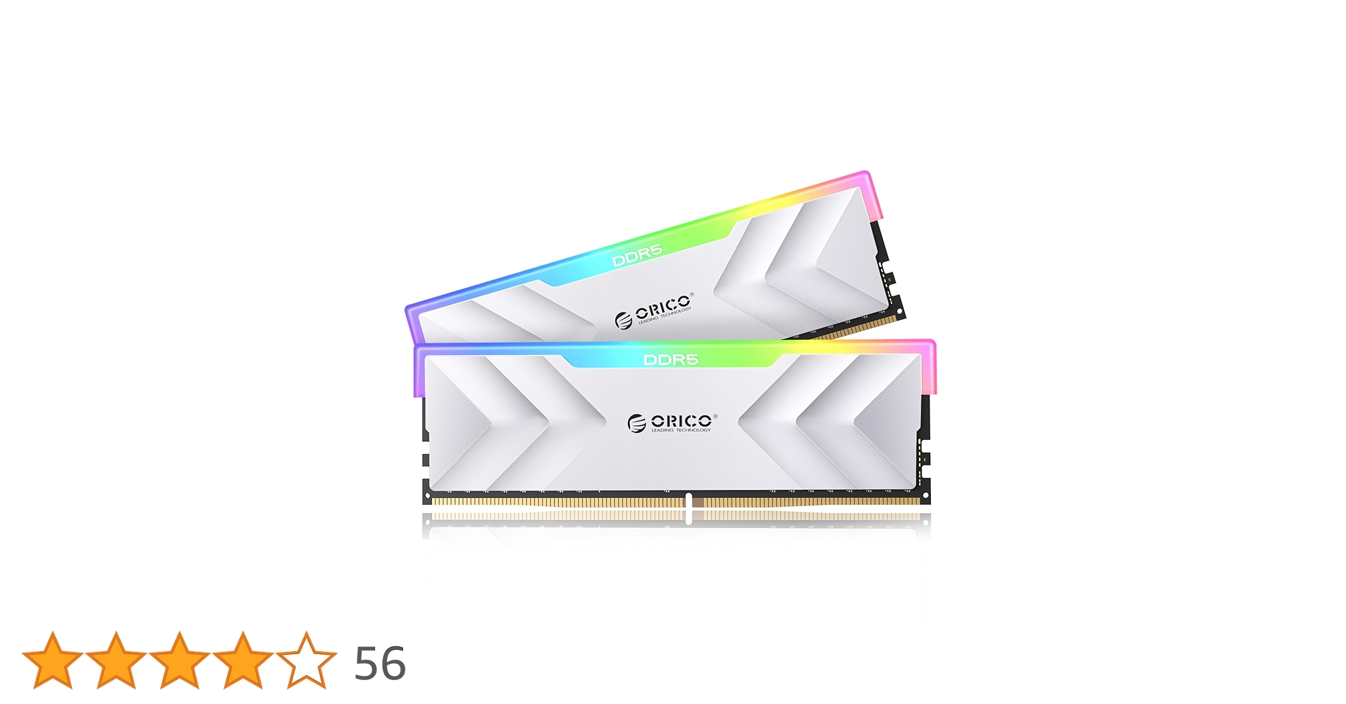 ORICO DDR5 32GB(16GB×2) 6000MHz ORICO Raceline Neon DDR5 RGB RAM 32 GB (2 x 16 GB) 6400 MHz