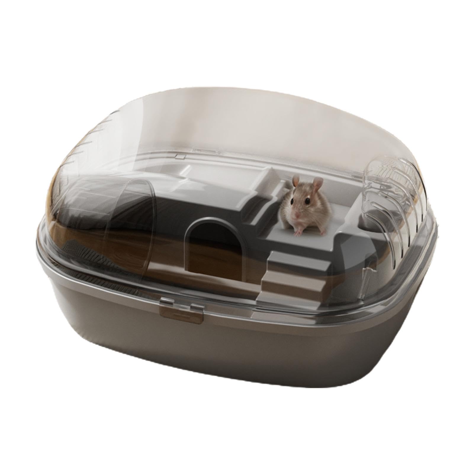 Cage pour hamster syrien et petits animaux avec maison transparente et accessoires