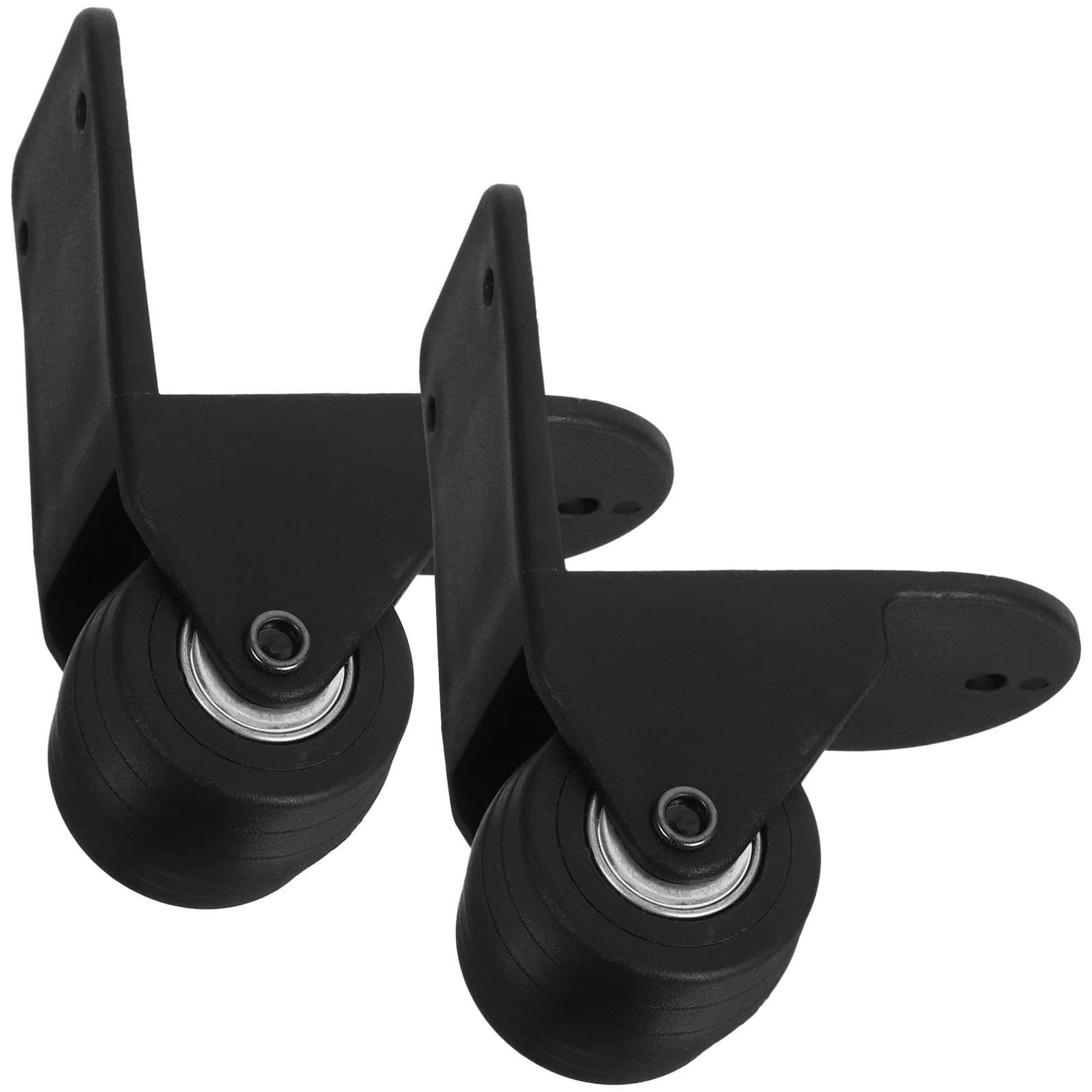 INOOMP Ruota Girevole Sostituzione Resistente per Bagagli in PP e PVC per Valigia da Viaggio Leggero Design Direzionale Cuscinetti Metallici 1 Paio Silenzioso