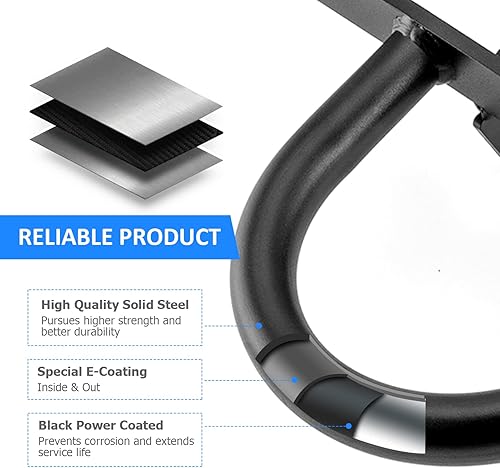 Miniatura 3 de Wsays Barra de agarre ancha trasera compatible con Yamaha Raptor 350 2004-2013