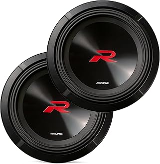 Alpine2 R2-W12D4 Next-Generation 12" R-Series Subwoofers with Dual 4-Ohm Voice Coils