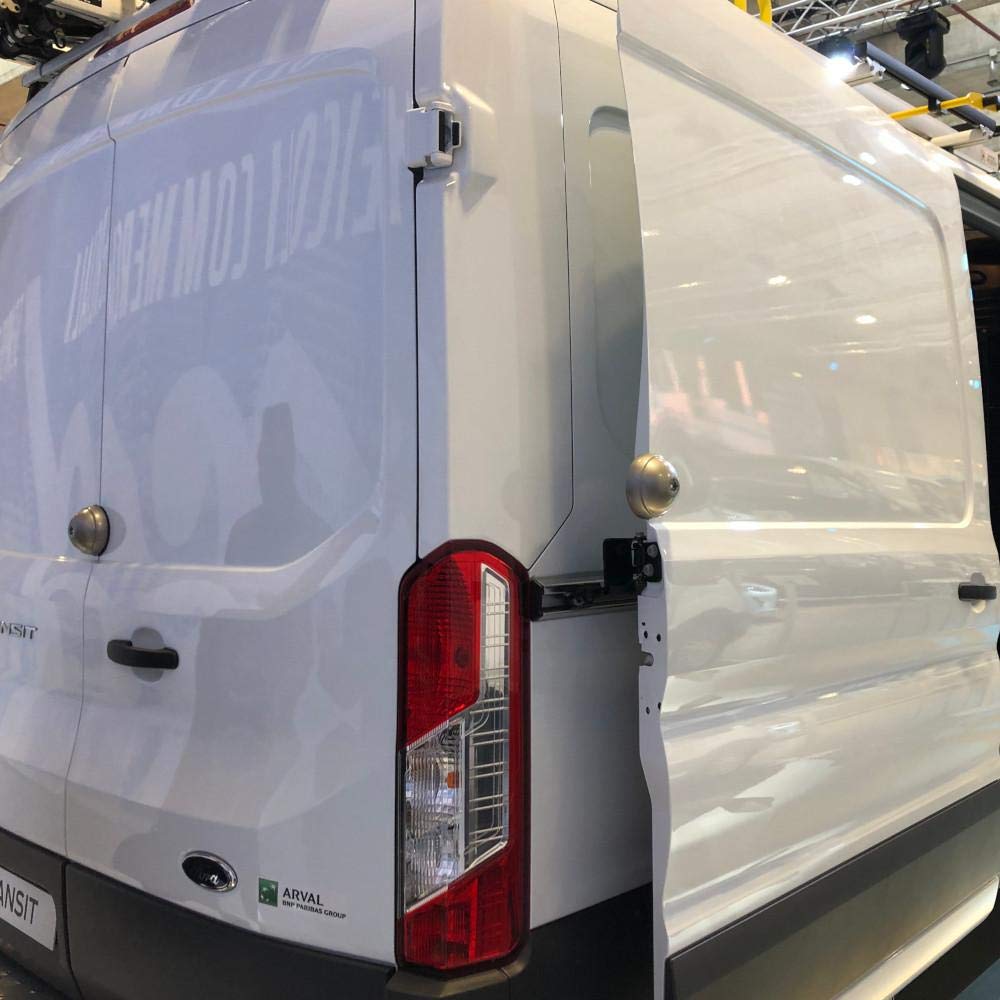 Lote de 2 cerradura antirrobo MERONI UFO3 Smart Duo blanco para vehículos comerciales - Cierre manual …