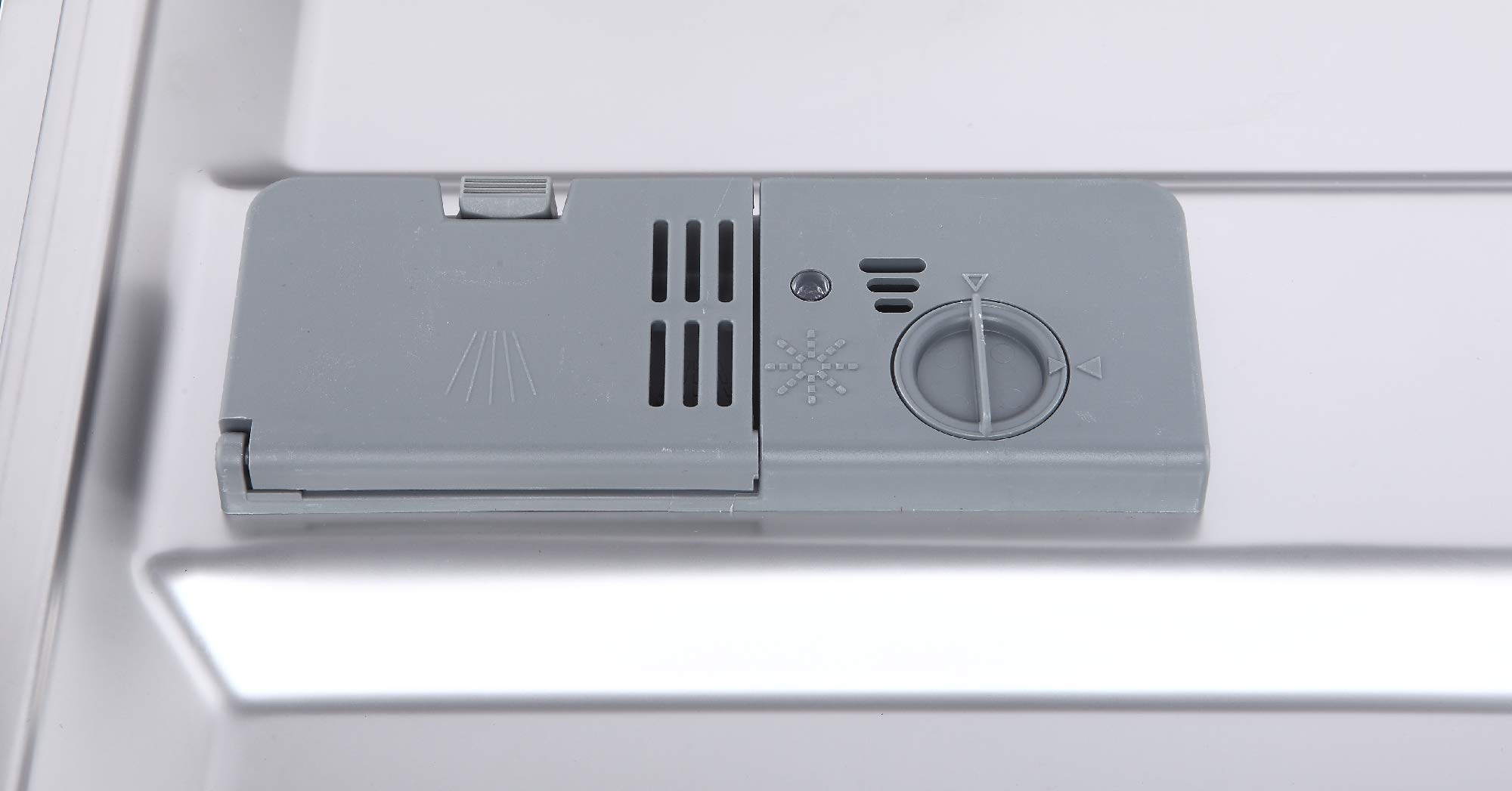 Respekta Lavavajillas semi integrado de 60 cm / Lavaplatos empotrable con 6 programas / Temporizador de inicio / 12 cubiertos / Pantalla LED / GSP60TIDM