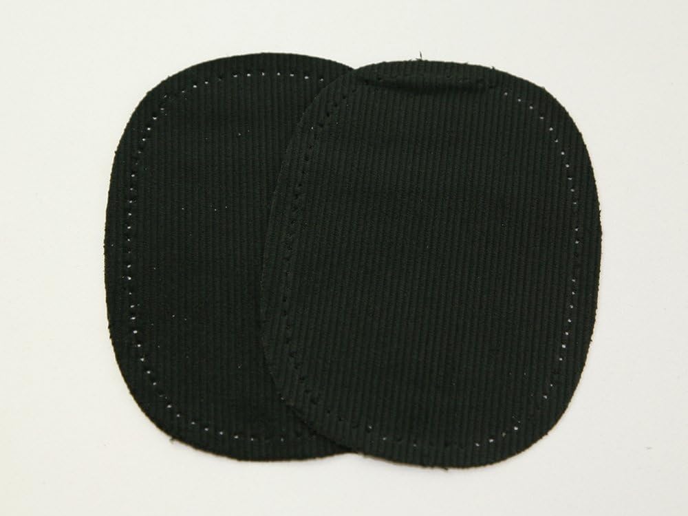 Prym Iron On Cord Corduroy Elbow & Knee Patches Black - per pack of 2