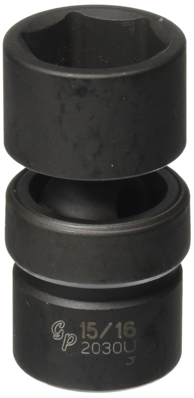 Grey Pneumatic (2030U) 1/2" Drive x 15/16" Standard Universal Socket