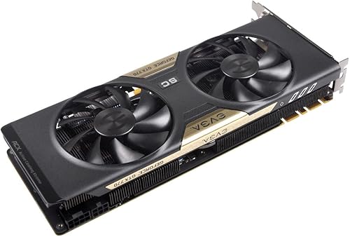 Miniatura 2 de EVGA GeForce GTX770 SuperClocked con enfriador EVGA ACX, 2 GB GDDR5 de 256 bits, DL DVI-I, DVI-D, HDMI, DP, SLI Ready Tarjetas gráficas