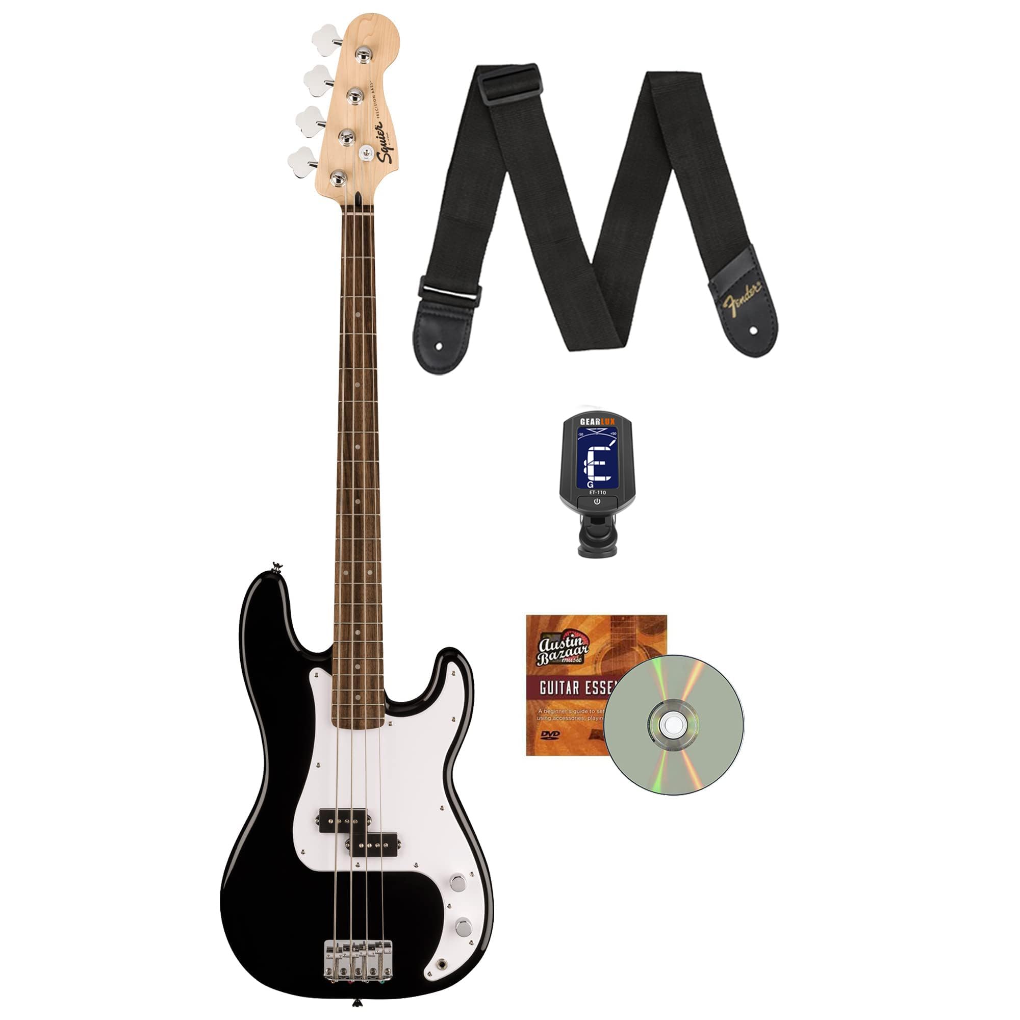 Amazon.com: Fender Squier Sonic Precision Bass Guitar, Laurel