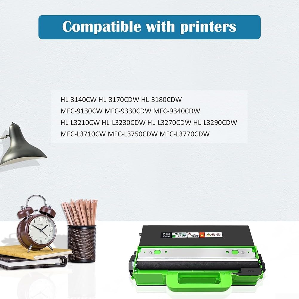 Bac de récupération de toner compatible avec HL-3140CW, HL-3170CDW, HL-3160CDW, MFC-9130CW, MFC-9330CDW, MFC-9340CDW, HL-L3210CW, HL-L3230CDW, HL-L3270CDW,