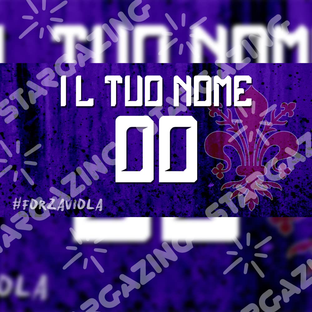 Tazza Personalizzata My Cust Per Tifosi Della Fiorentina: "Keep Calm E Forza Viola" In Ceramica, Made In Italy Artigianale, Regalo Idea Per Gigliati