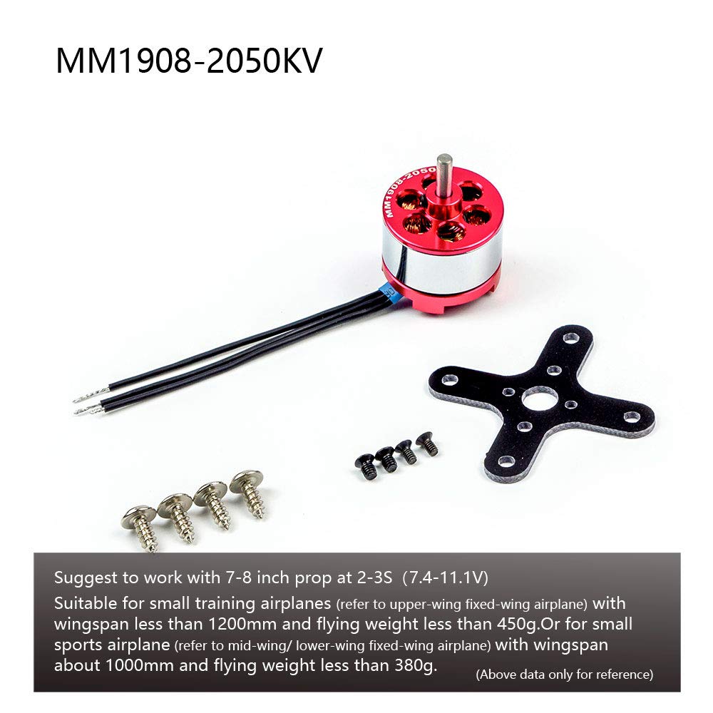 Amazon.com: AEO RC Brushless Metal Motor C20(1908) 2050KV(1pc