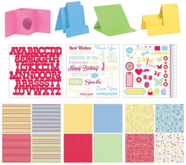 Jinger Adams Collections All Occasion Card Kit for Scrapbooking