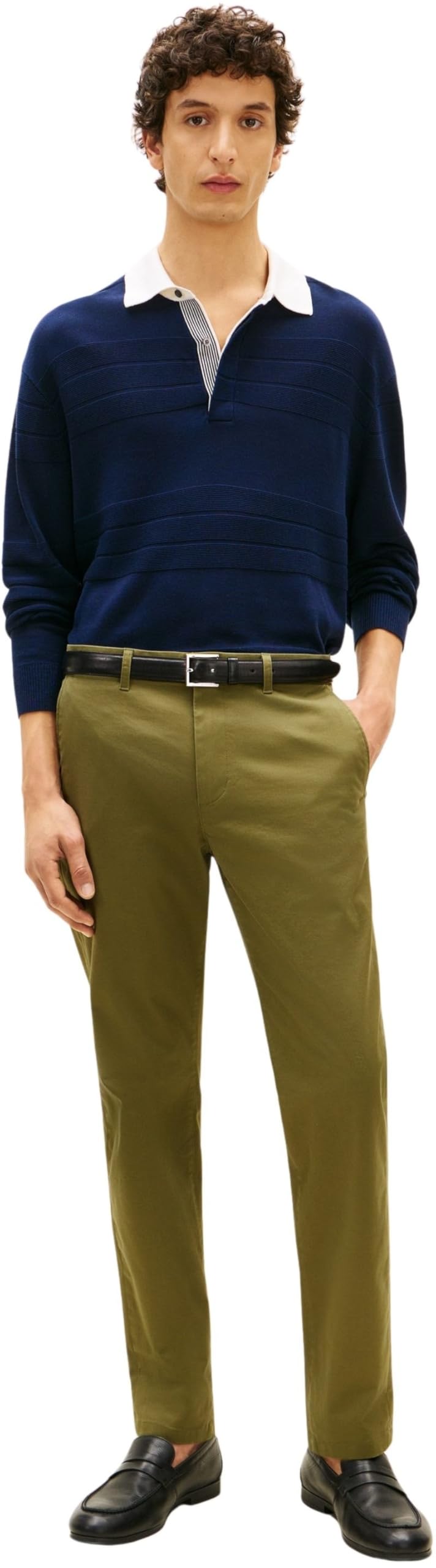 Tommy Hilfiger Herren Chino Hose Core Harlem Essential Twill Relaxed Fit – Bild 4