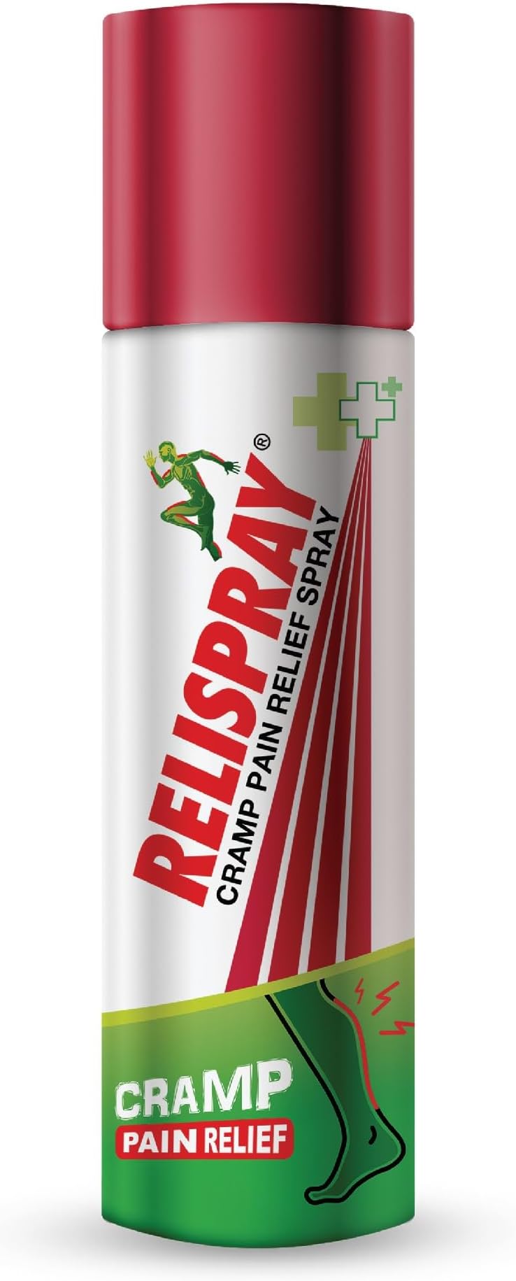 RELISPRAY Cramp Pain Relief Spray | Ayurvedic Cramp Spray | Cramp Pain Relief spray reduces cramps and, Release muscle tightness & relieves muscle soreness || Magnesium - Support your muscles and nerve Function | 75g