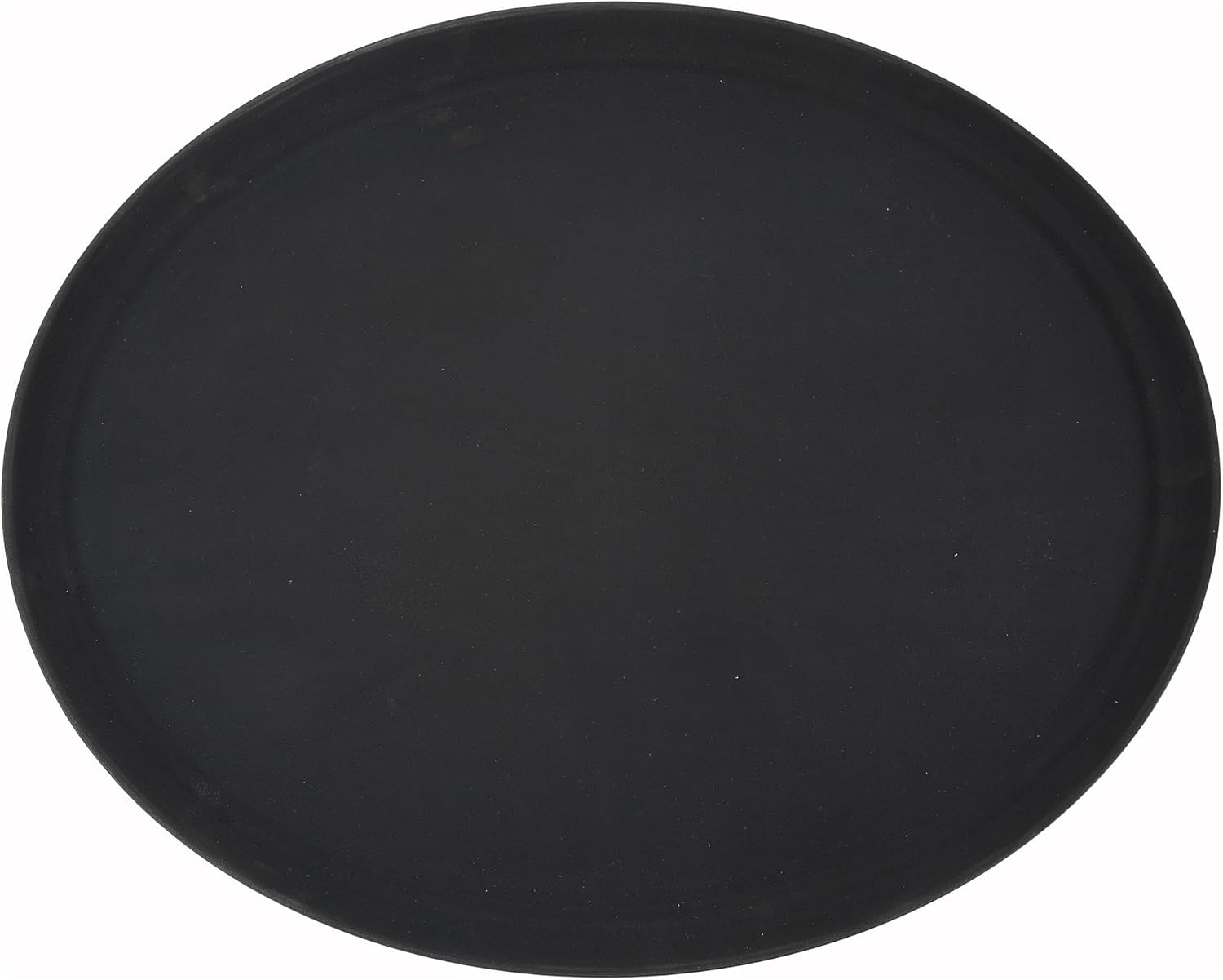 Winco Easy Hold Oval Tray, 22-Inch by 27-Inch, Black