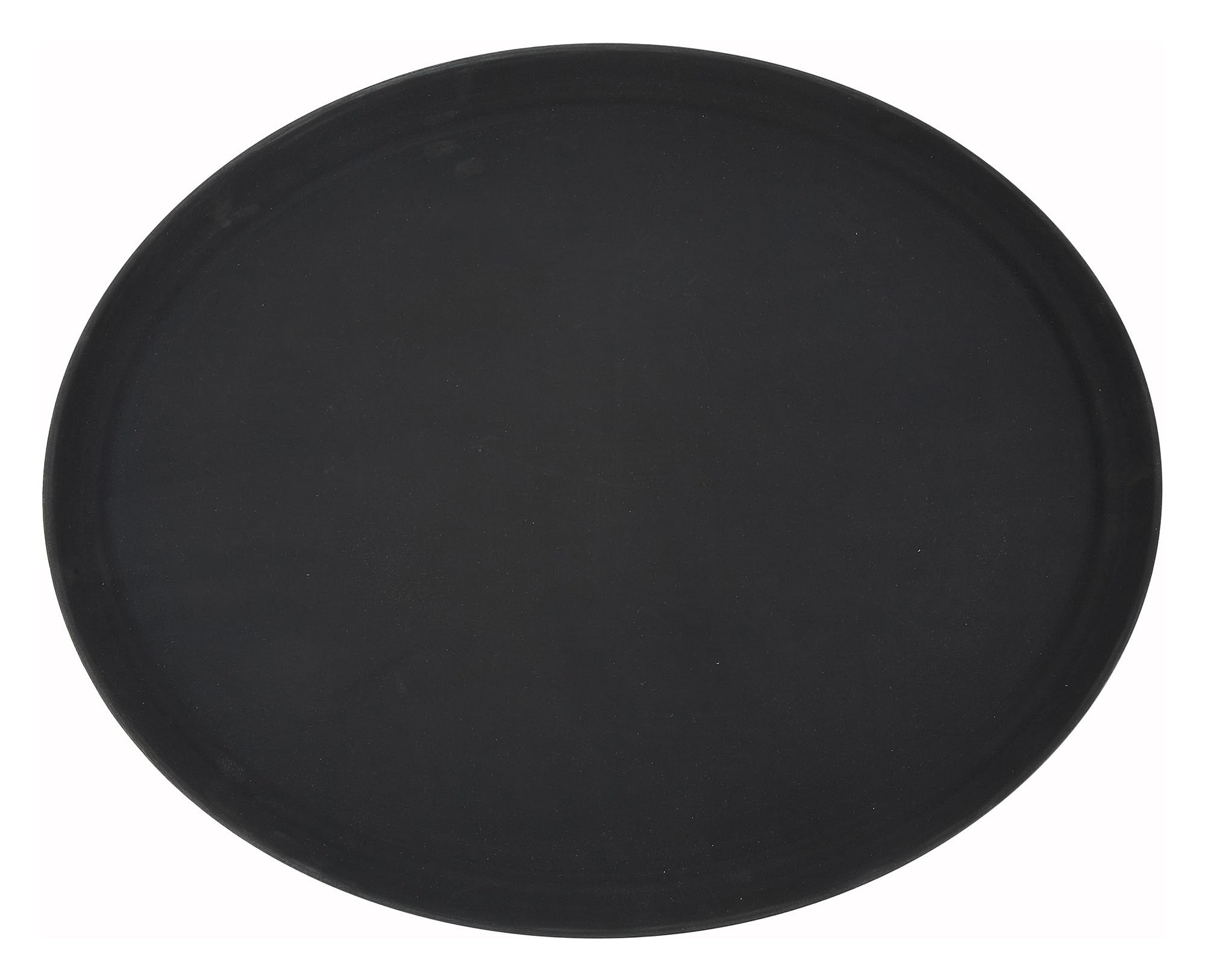 Winco Easy Hold Oval Tray, 22-Inch by 27-Inch, Black by Winco