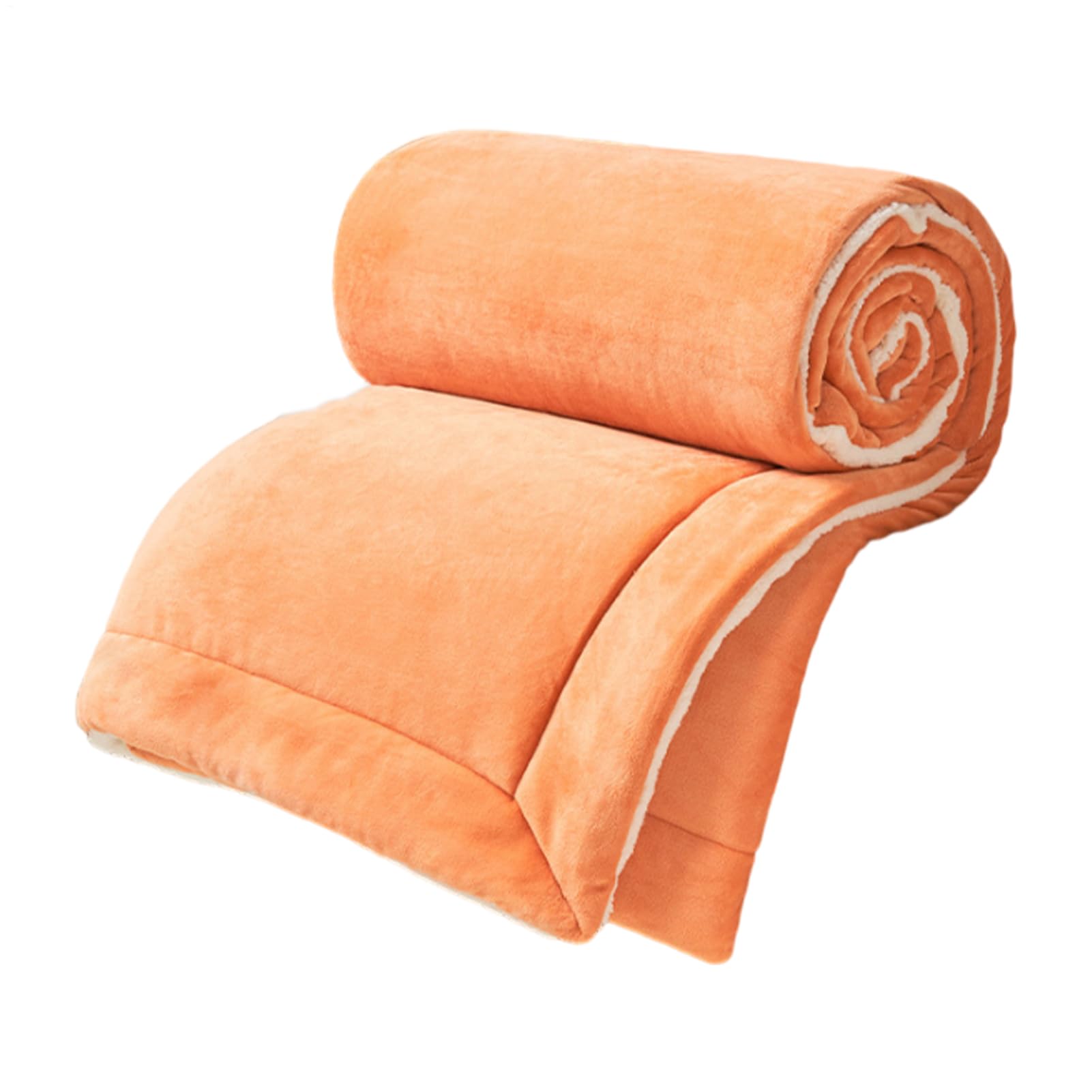 Generisch Soffice, trapunta a doppio strato e ispessita, coperta riscaldante, per divano e casa, inverno, autunno, campeggio e donna