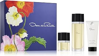 Oscar de la Renta Signature Collection Eau de Toilette 3 Piece Gift Set for Women - Perfume Spray 3.4 Fl. Oz, & 1.0 Fl. Oz., and Body Lotion 3.4 Fl. Oz.