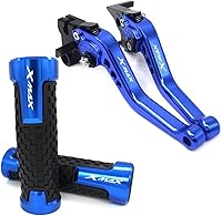 Vista 1 de Palancas de embrague de freno ajustables para motocicleta, empuñaduras de freno de mano para Yamaha XMAX250 XMAX300 XMAX400 Xmax X-MAX 250 300 400