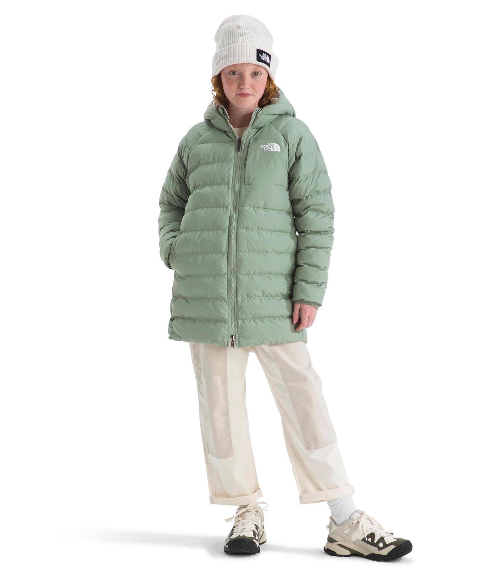 こたREVERSIBLE OPEN COLLAR ZIP PARKA Amazon.com: The North Face Girls' Reversible Perrito Parka