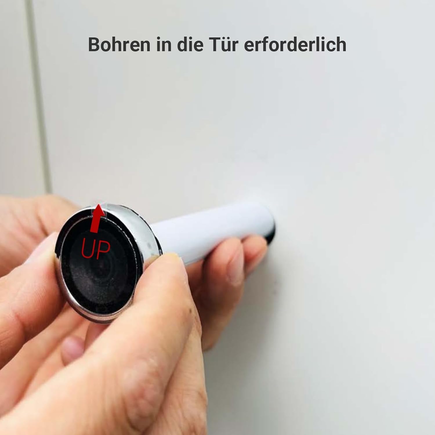 EZVIZ WLAN Türspion mit 4,3-Zoll-Farbbildschirm, 2MP Kabellose Video Türklingel Kamera mit 146°, 2200mAh Akku, 2,4GHz WiFi, Kein Bewegungsmelder, Keine Nachtsicht, Keine Videoaufzeichnung, CP2(Silber)