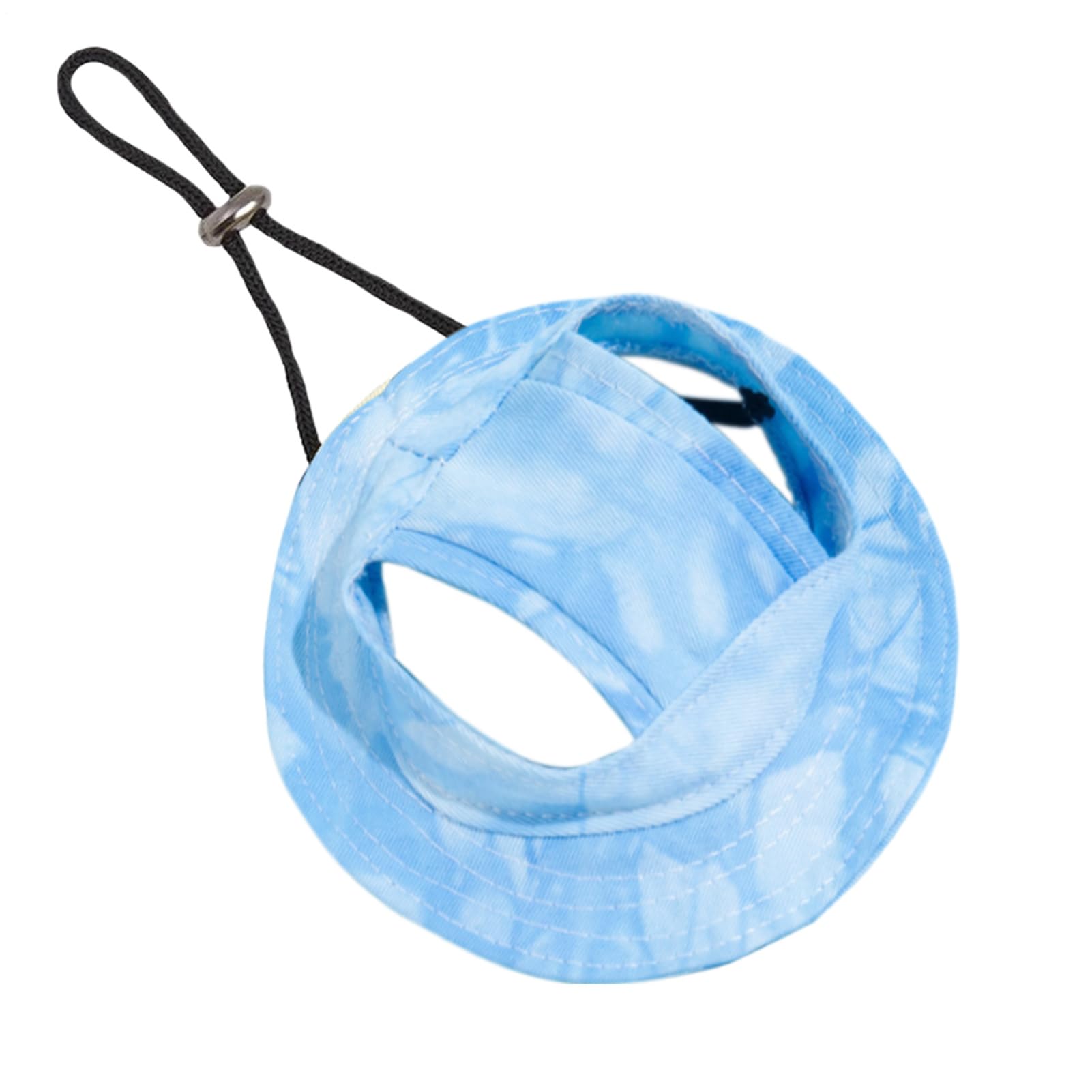 Chapeau pour Chaton, Casquette Baseball Protection Solaire Chat avec Trous Oreilles, Visière Douce pour Protection Solaire, pour Chaton et Chiot, Anniversaire, Plage, Sport, Pique-Nique,