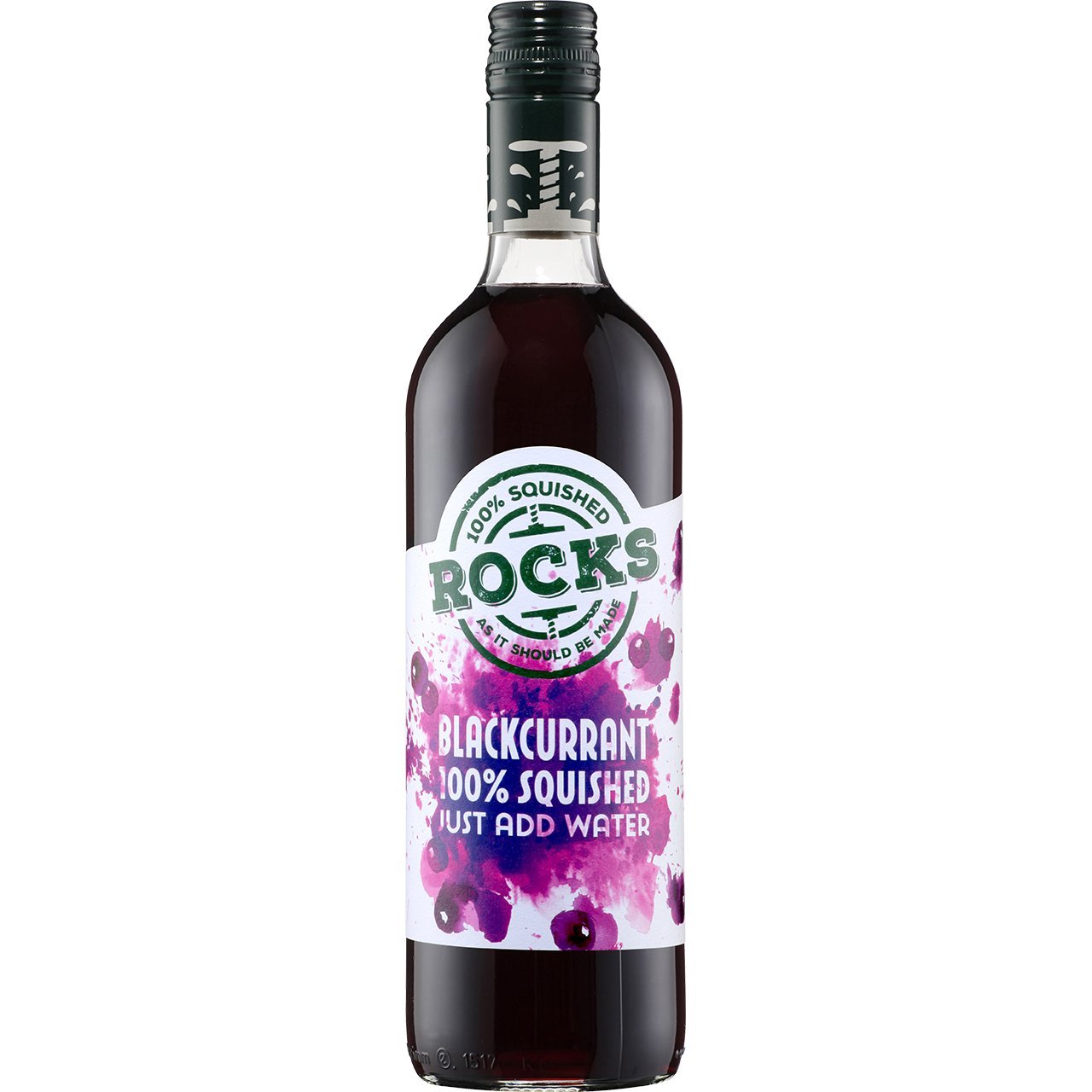 Rocks Organic Velvety Blackcurrant Cordial 360 ml