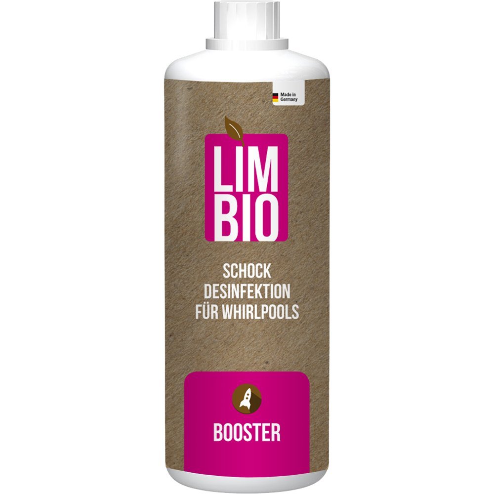 Booster, chlorfreie Wasserpflege für Whirlpool & Swim Spa, Schockbehandlung flüssig, 1 Liter