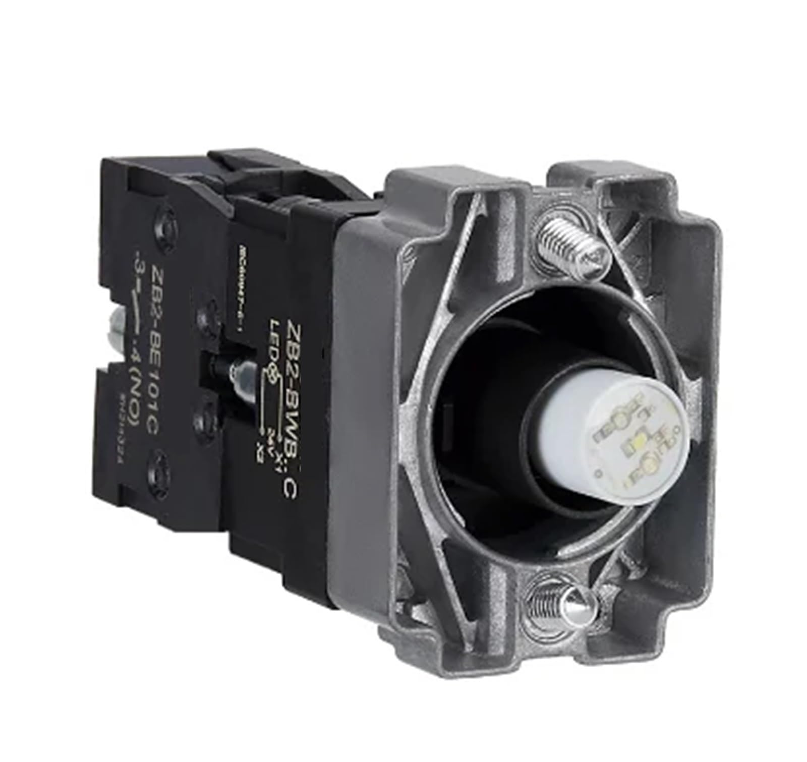 Interrupteur à bascule vert 1 NC 24V résout pannes voyant Ø22