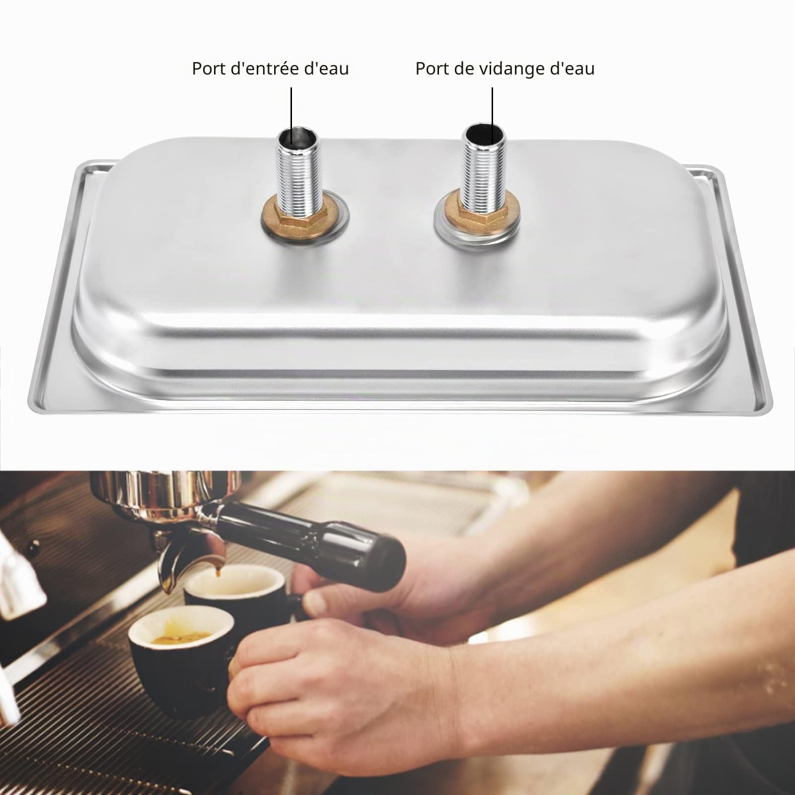 Lave-gobelets, Lave-gobelets Automatique pour évier, Rinceur de Verre de Barre en Acier Inoxydable pour évier, Lave-verre pour évier de Cuisine, Rinceur de Pulvérisateur de Lave-gobelets(#2)