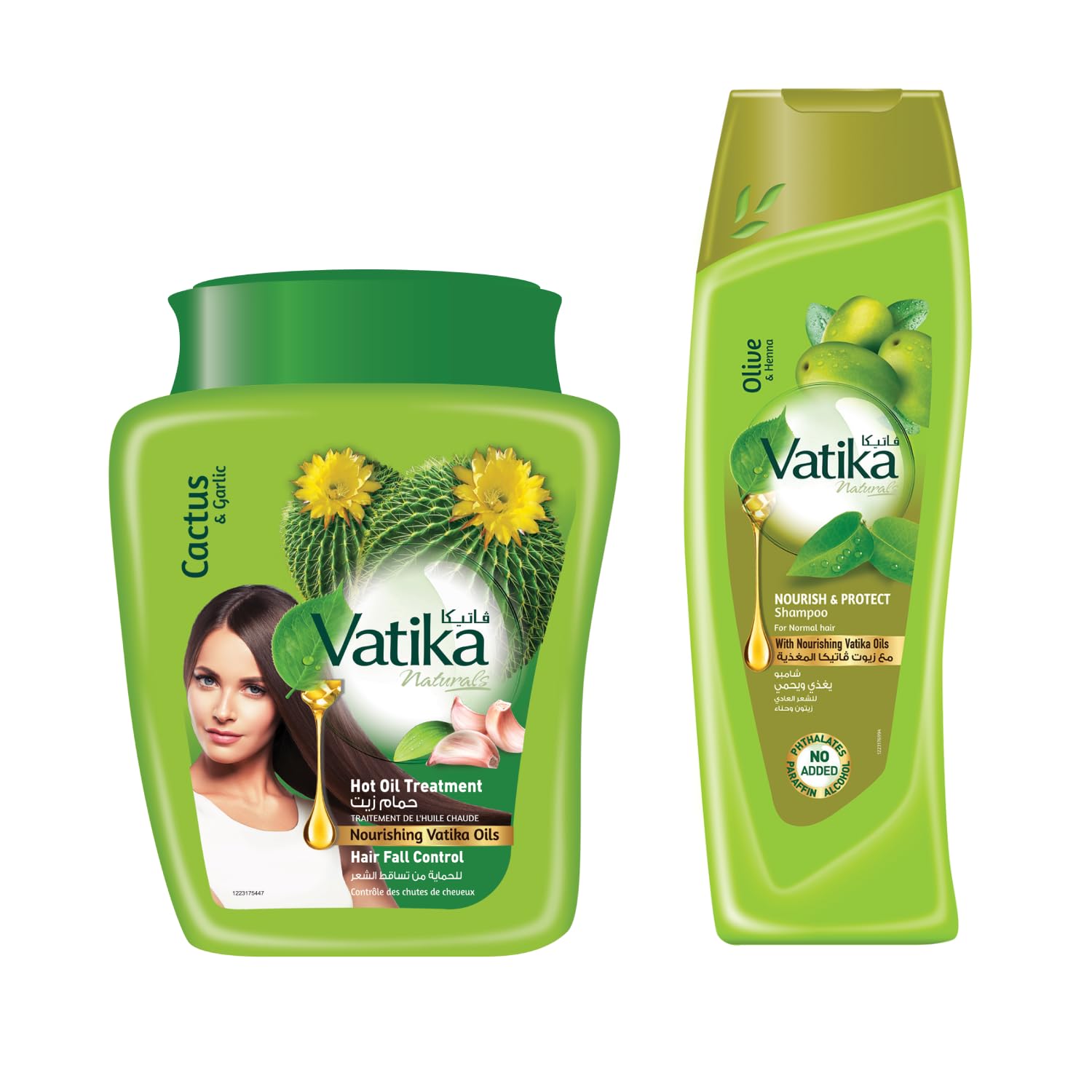 Naturals Hot Oil Treatment with Nourish & Protect Shampoo | Natural & Herbal | For Intense Nourishment & Protection - 1 Kg + 200 ml